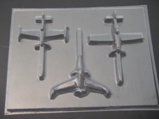 474sp Planes Sandy Chocolate Candy Lollipop Mold